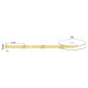 Tira LED 5 mts Flexible 12V 60W COB con corte cada 5cm IP20, Alta Luminosidad